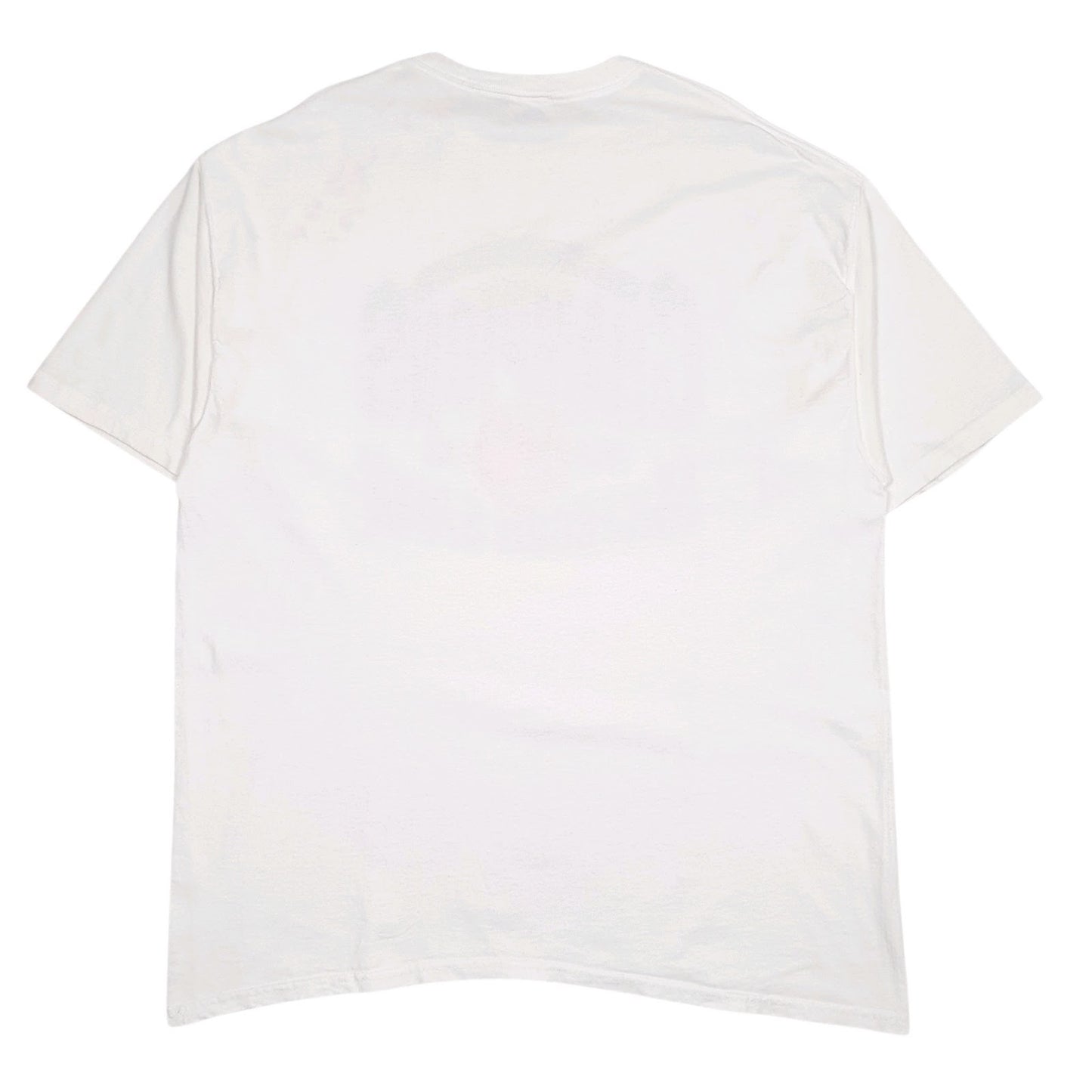 Mens White Fruit Of The Loom Vintage 00s National Champions Michigan State  T Shirt