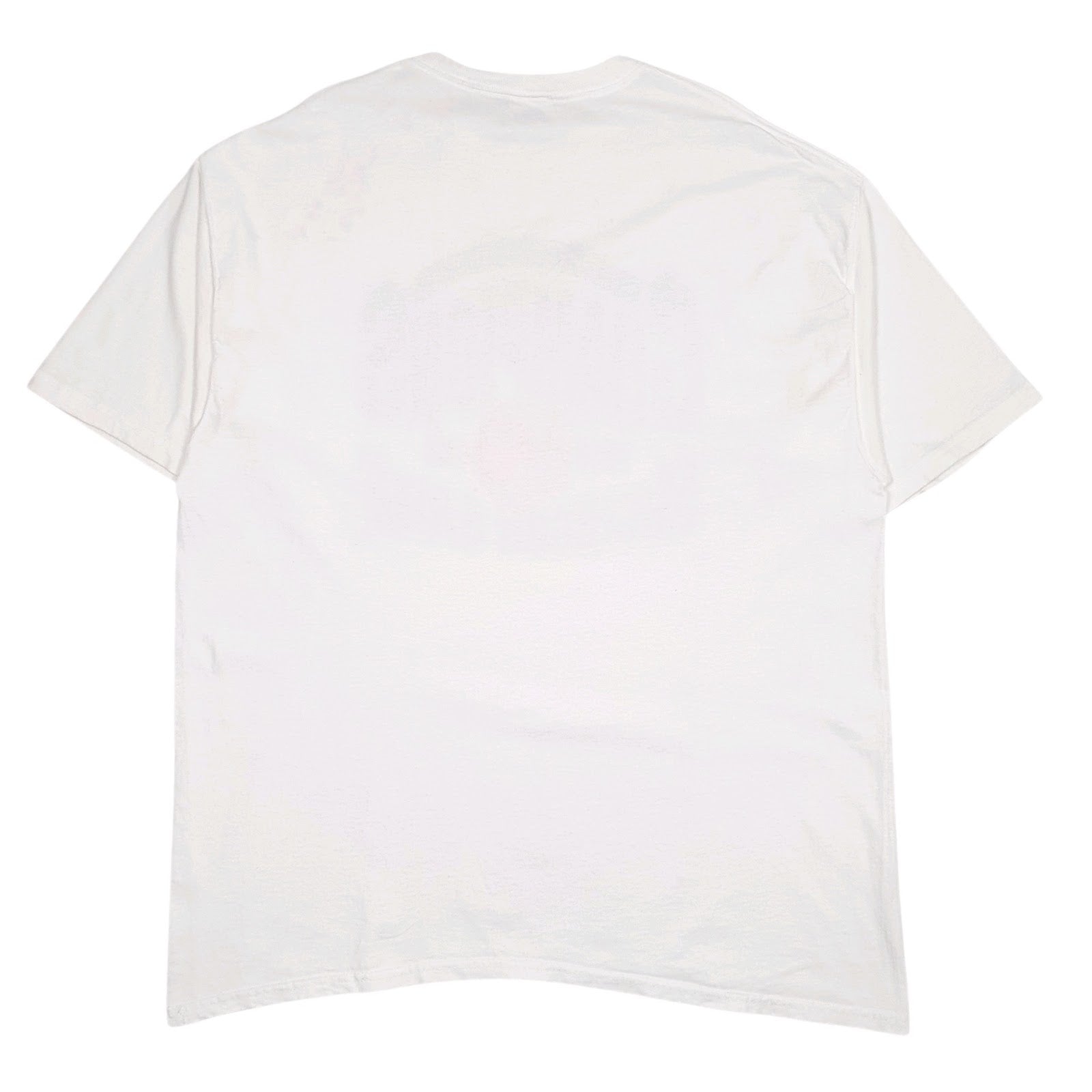 Mens White Fruit Of The Loom Vintage 00s National Champions Michigan State  T Shirt