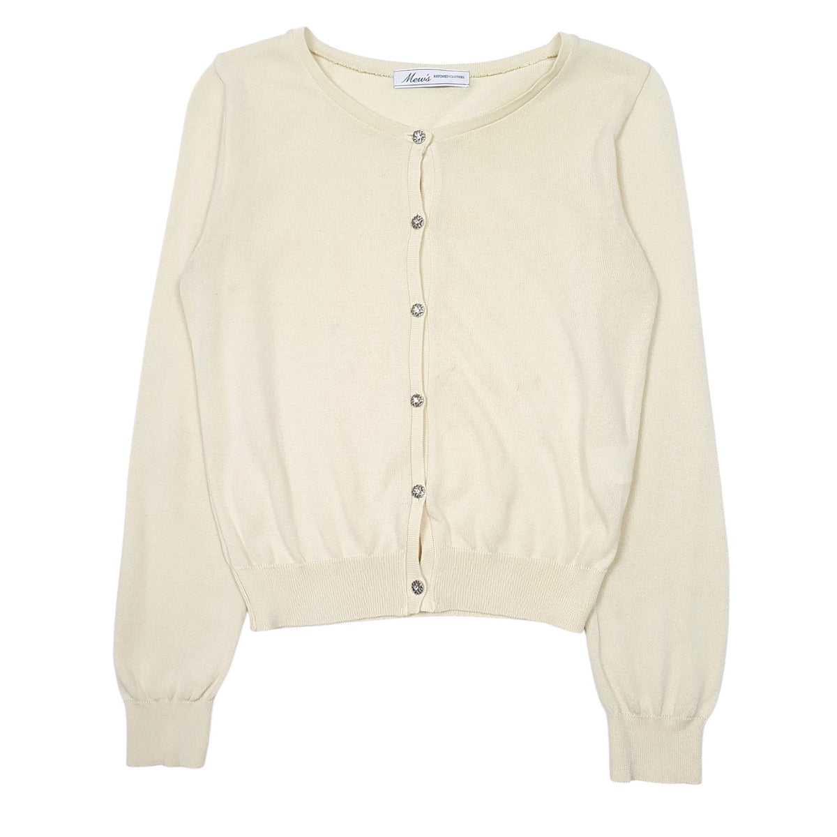 Womens Yellow Mews  Cardigan Jumper
