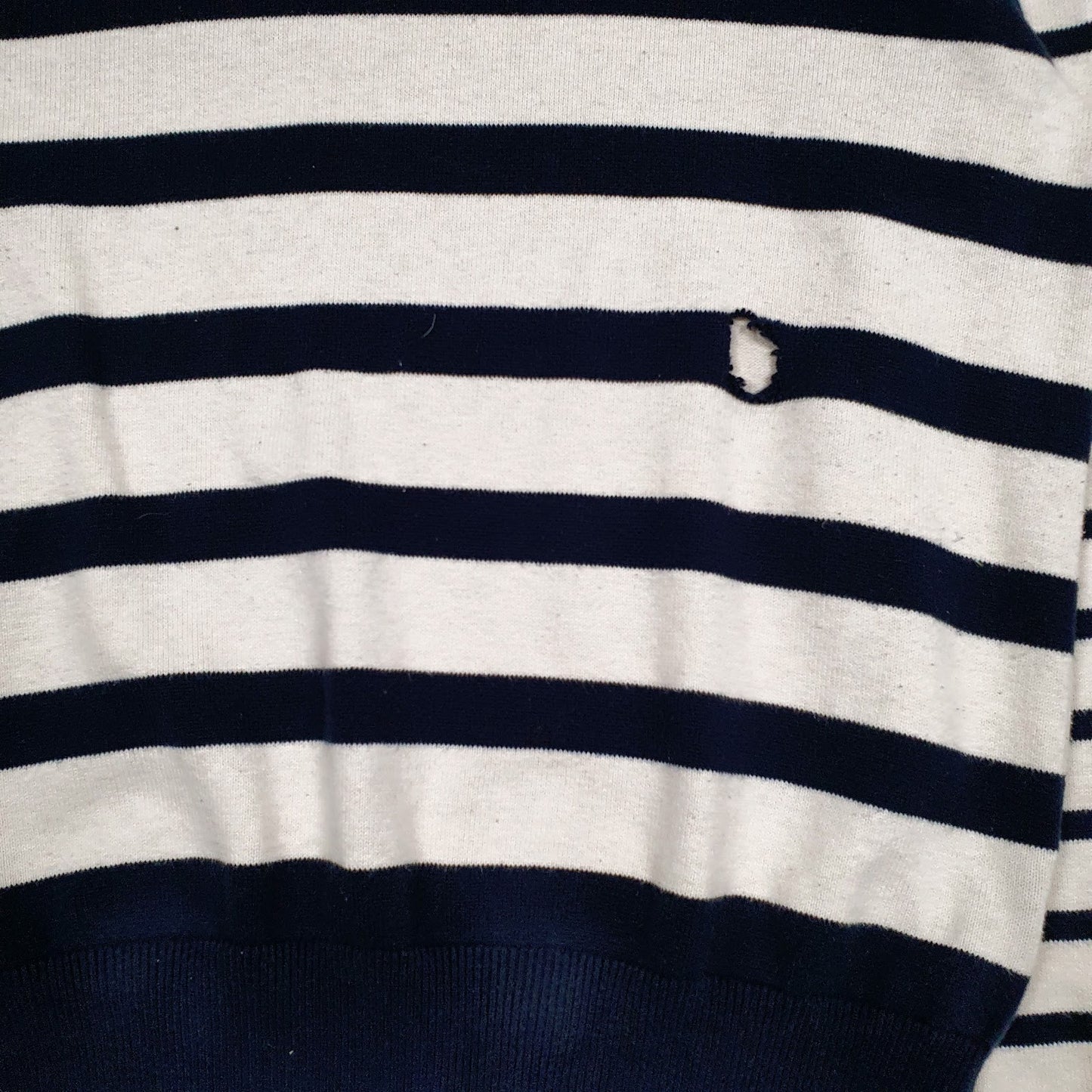 Mens Cream Tommy Hilfiger  Crewneck Jumper