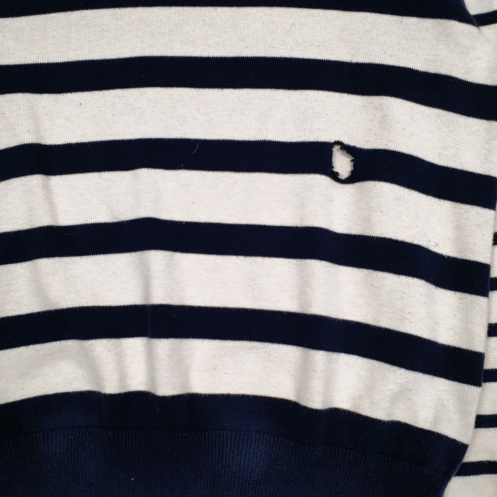 Mens Cream Tommy Hilfiger  Crewneck Jumper
