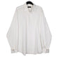 Mens White Bulgari Cufflink Long Sleeve Shirt