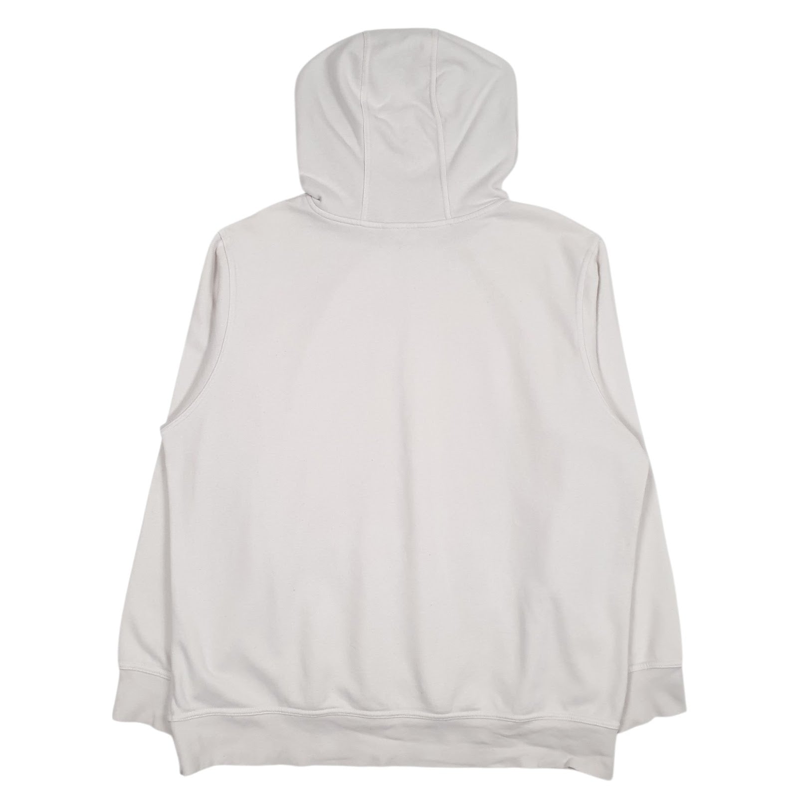 Mens White The North Face Spellout Hoodie Jumper