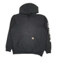 Mens Black Carhartt  Hoodie Jumper