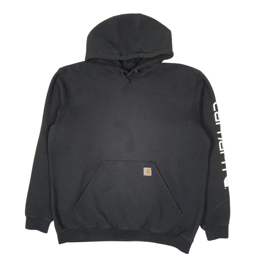 Mens Black Carhartt  Hoodie Jumper