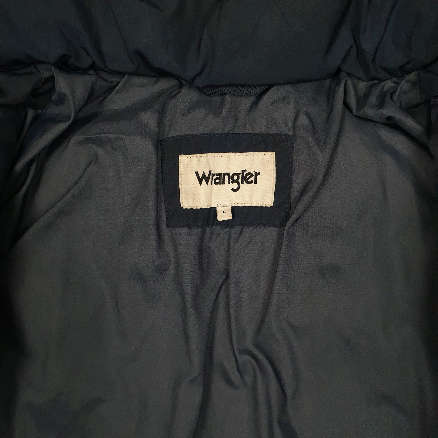 Mens Navy Wrangler   Coat