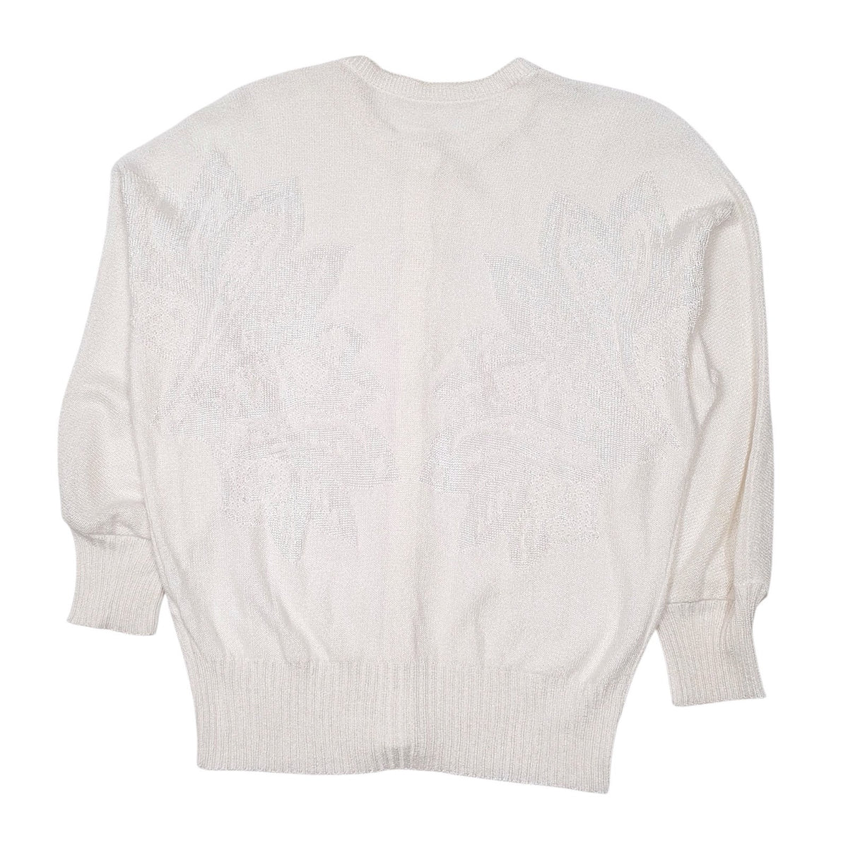 Womens White Unbranded  Cardigan Jumper