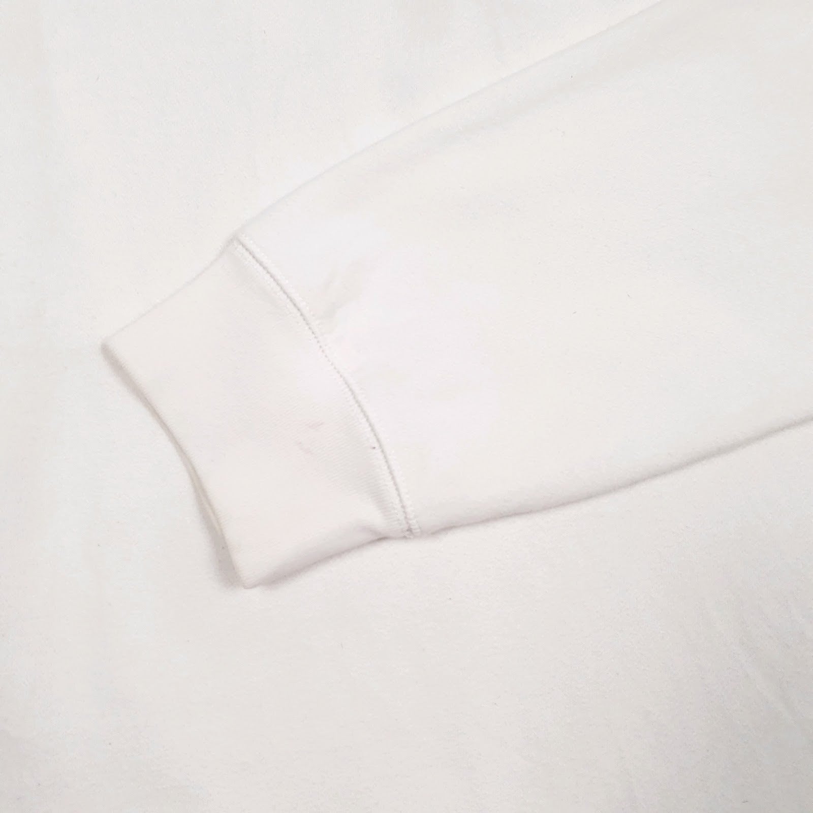 Mens White Nautica  Quarter Zip Jumper