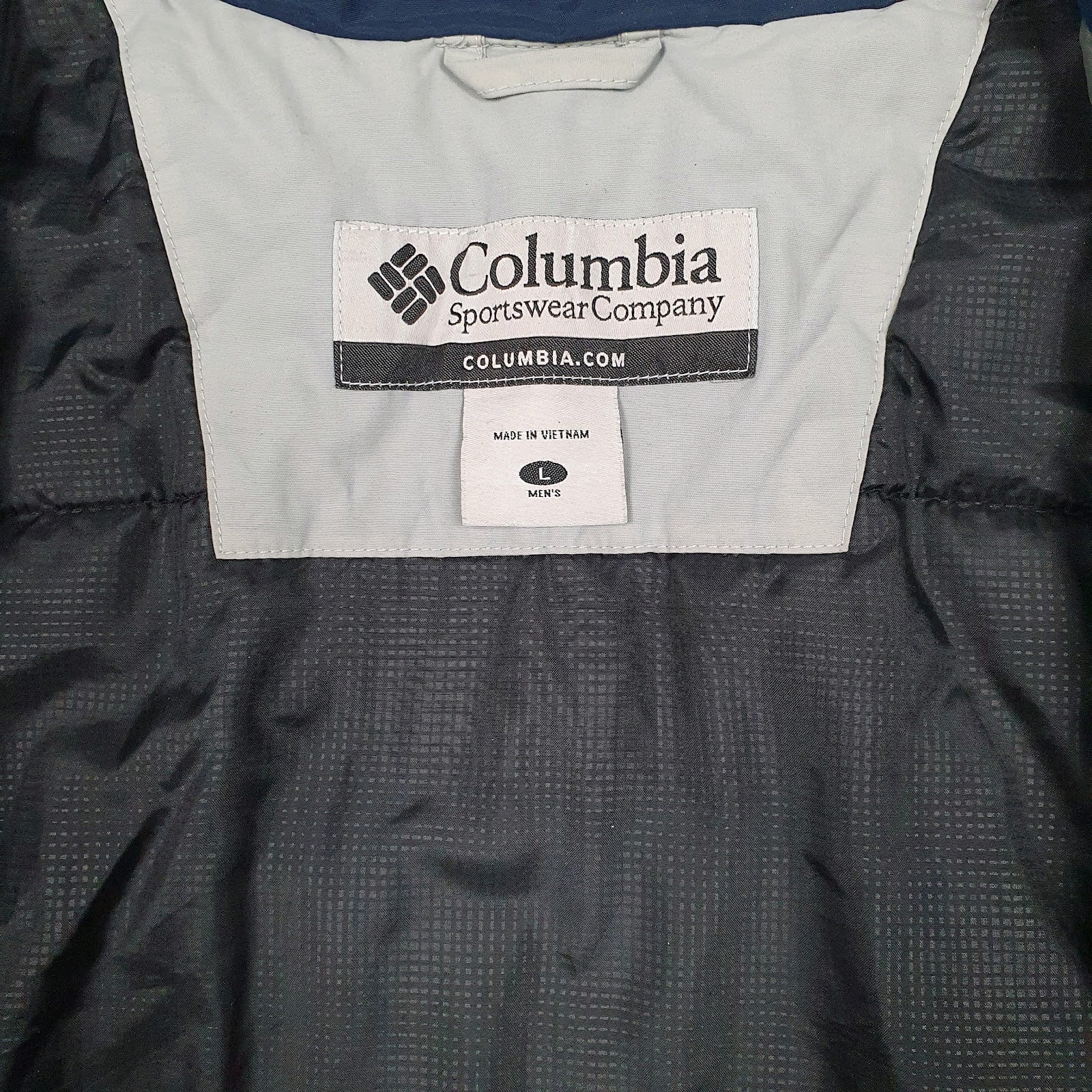Mens Navy Columbia Sportswear Company   Coat