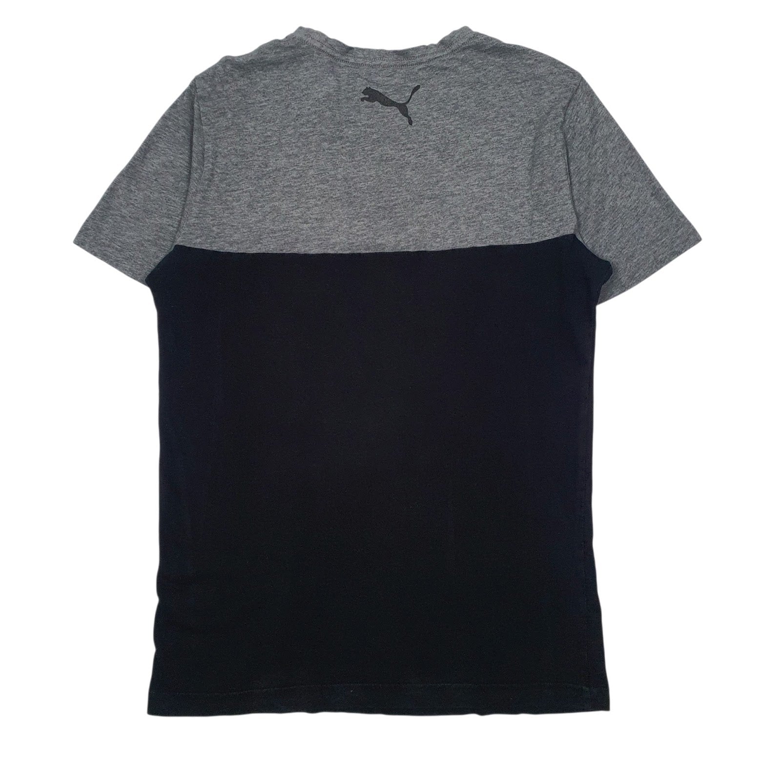 Mens Black Puma Spellout  T Shirt