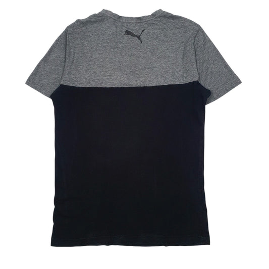 Mens Black Puma Spellout  T Shirt