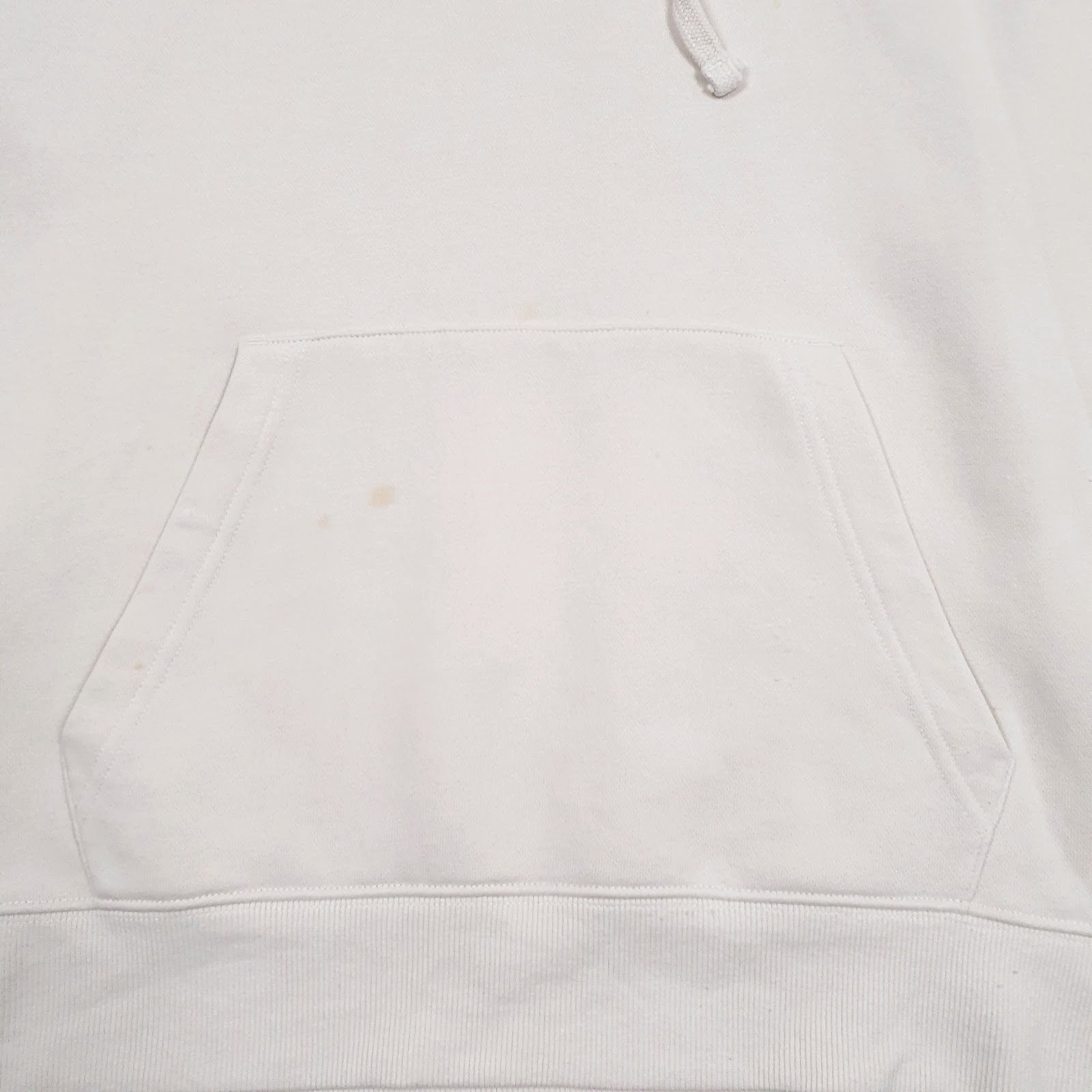 Mens Cream Fila  Hoodie Jumper