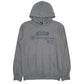 Mens Grey Champion Spellout Hoodie Jumper