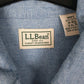 Mens Blue L.L.Bean   Shirt