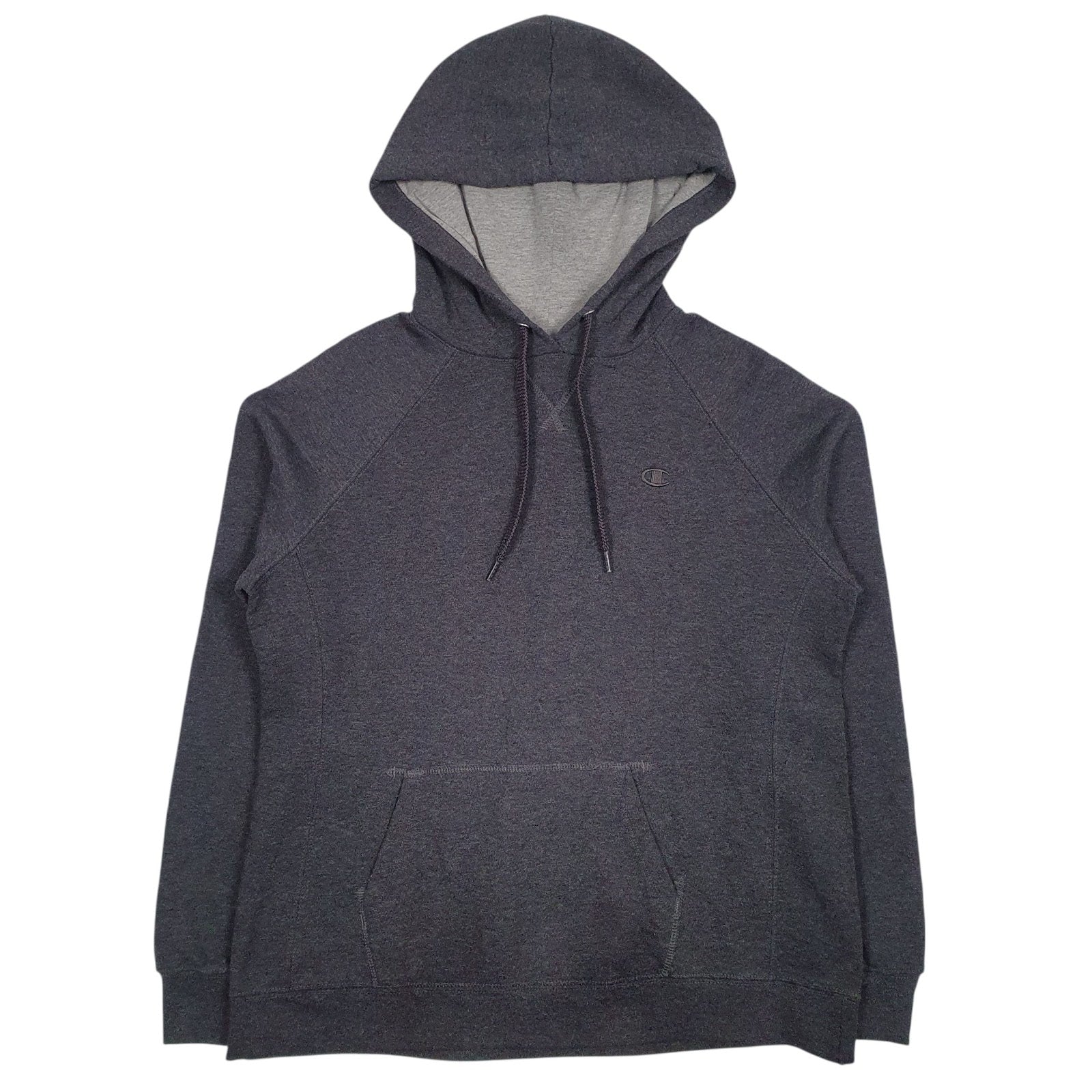 Womens Grey Champion  Hoodie Jumper
