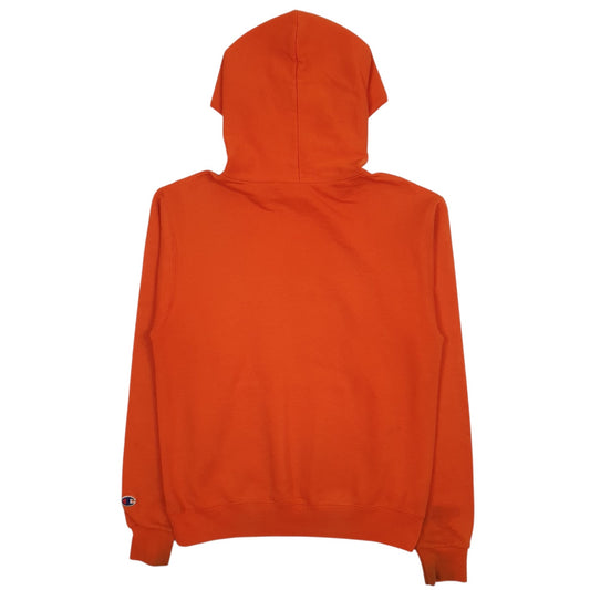 Mens Orange Champion Susquehanna University Hoodie Jumper