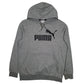 Mens Grey Puma  Hoodie Jumper