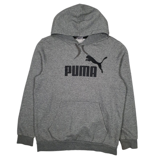 Mens Grey Puma  Hoodie Jumper