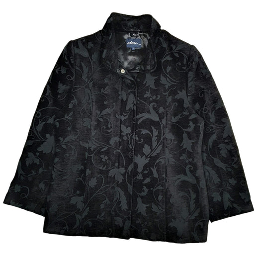 Womens Black Dash Formal  Coat