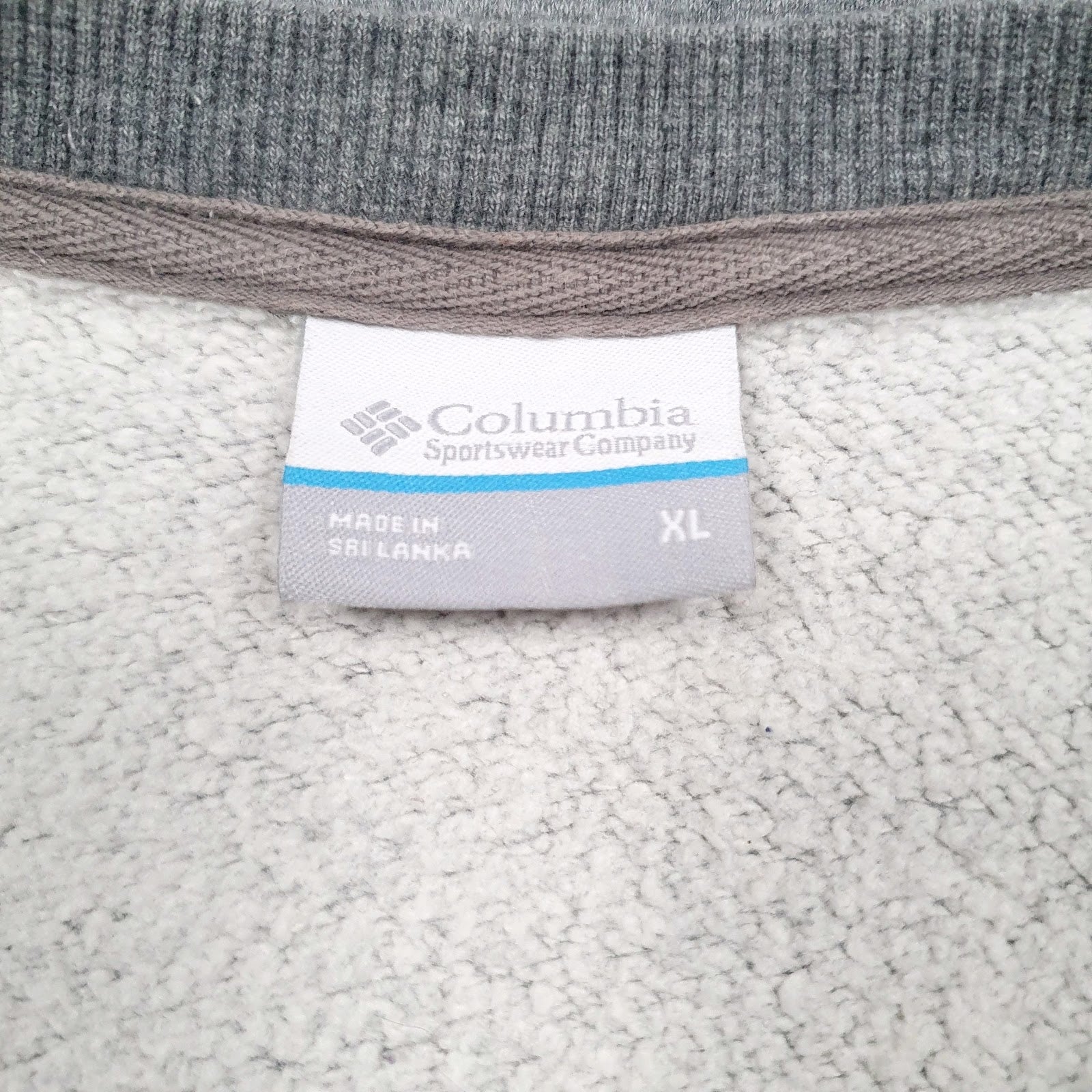 Mens Grey Columbia Sportswear Company  Crewneck Jumper