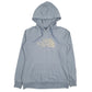 Womens Blue The North Face Spellout Hoodie Jumper