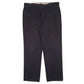 Mens Black Dickies Workwear Chino Trousers