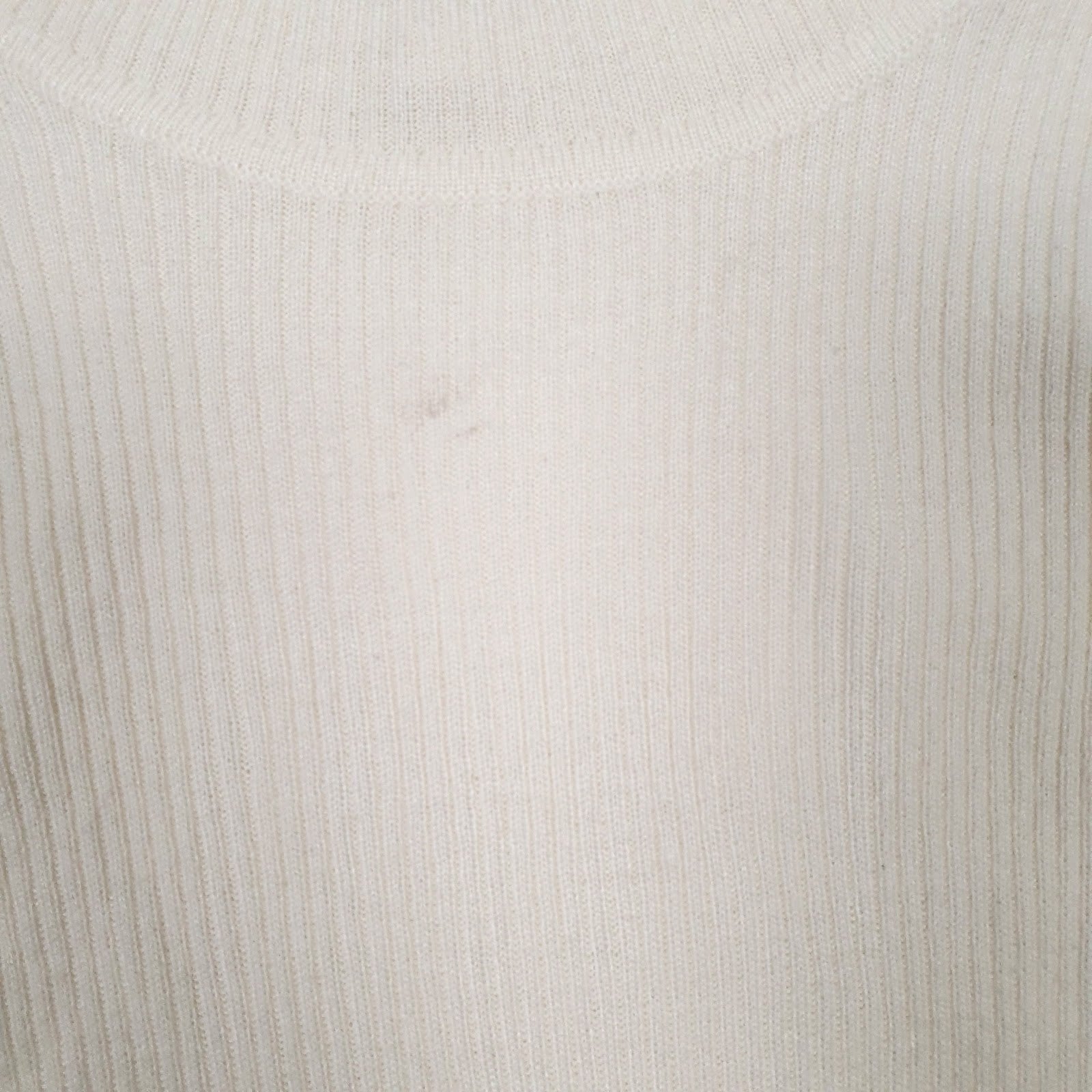 Womens Cream Unbranded  Turtle Neck Jumper