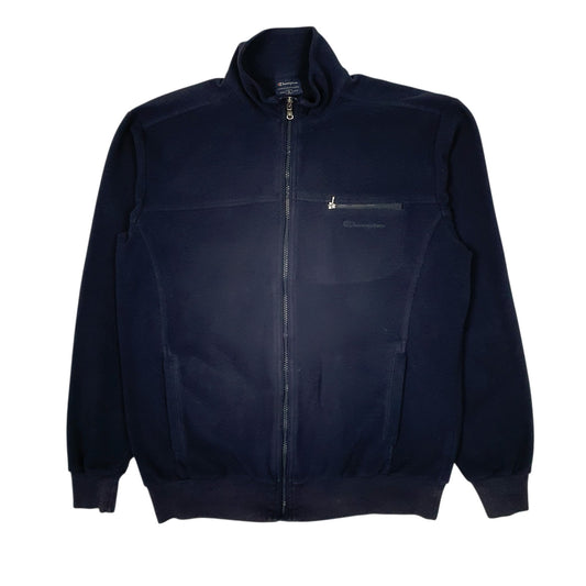 Womens Navy Champion  Full Zip Jumper