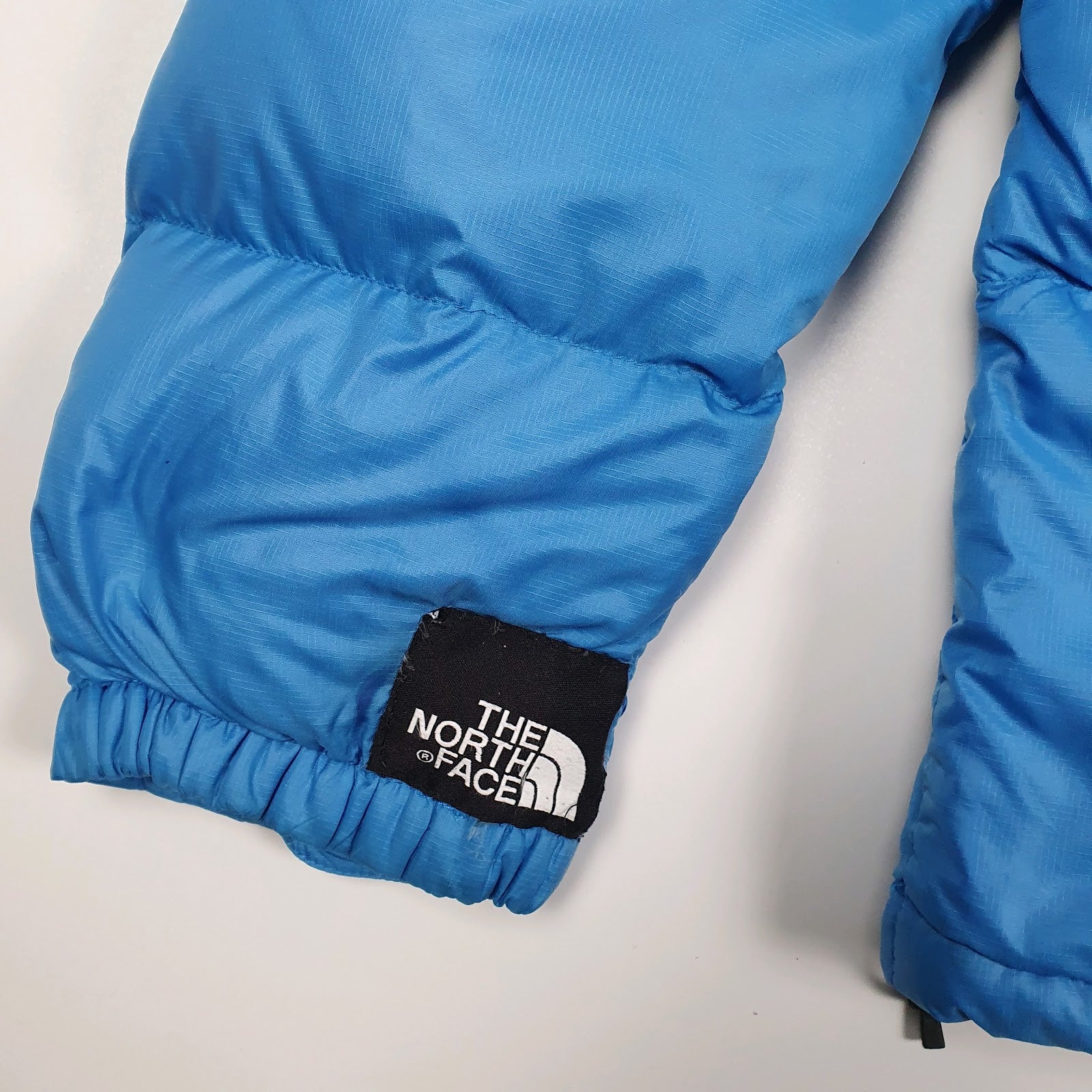 Mens Blue The North Face Nuptse Retro 1996  Coat
