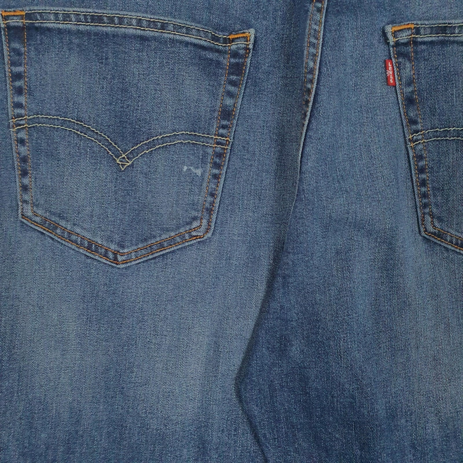 Mens Blue Levis   Jeans