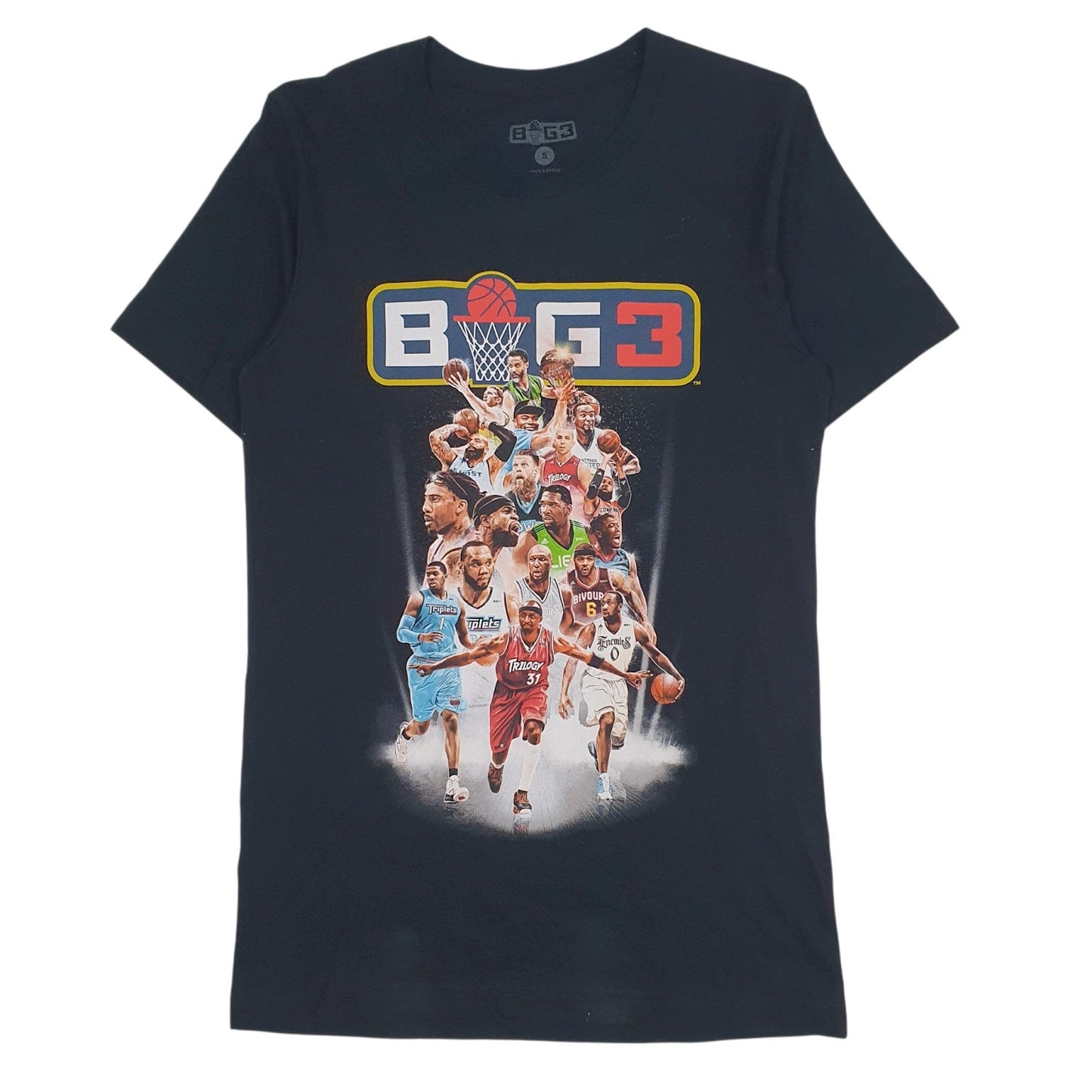 Mens Black BG3  Short Sleeve T Shirt