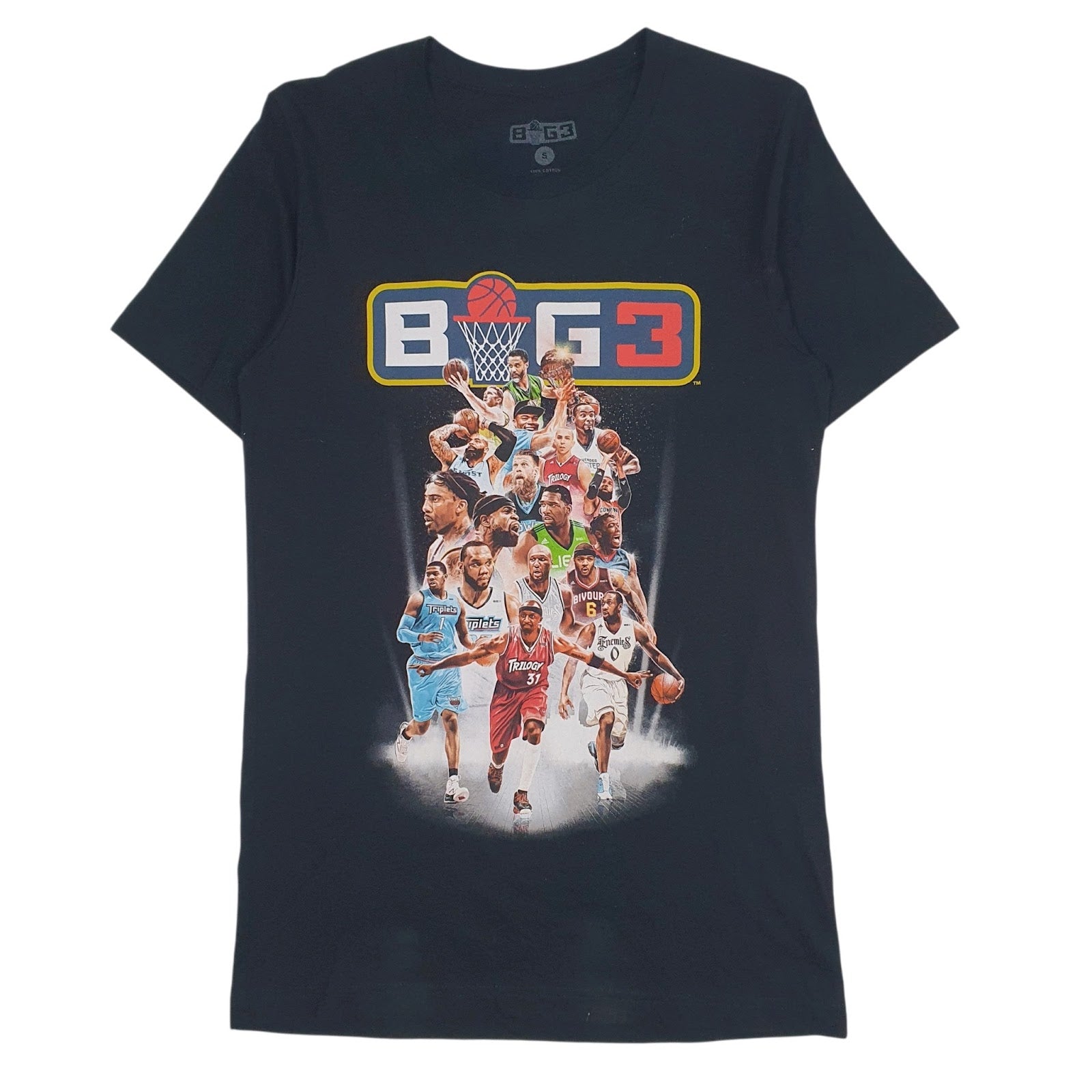 Mens Black BG3  Short Sleeve T Shirt