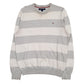 Mens Grey Tommy Hilfiger  Crewneck Jumper