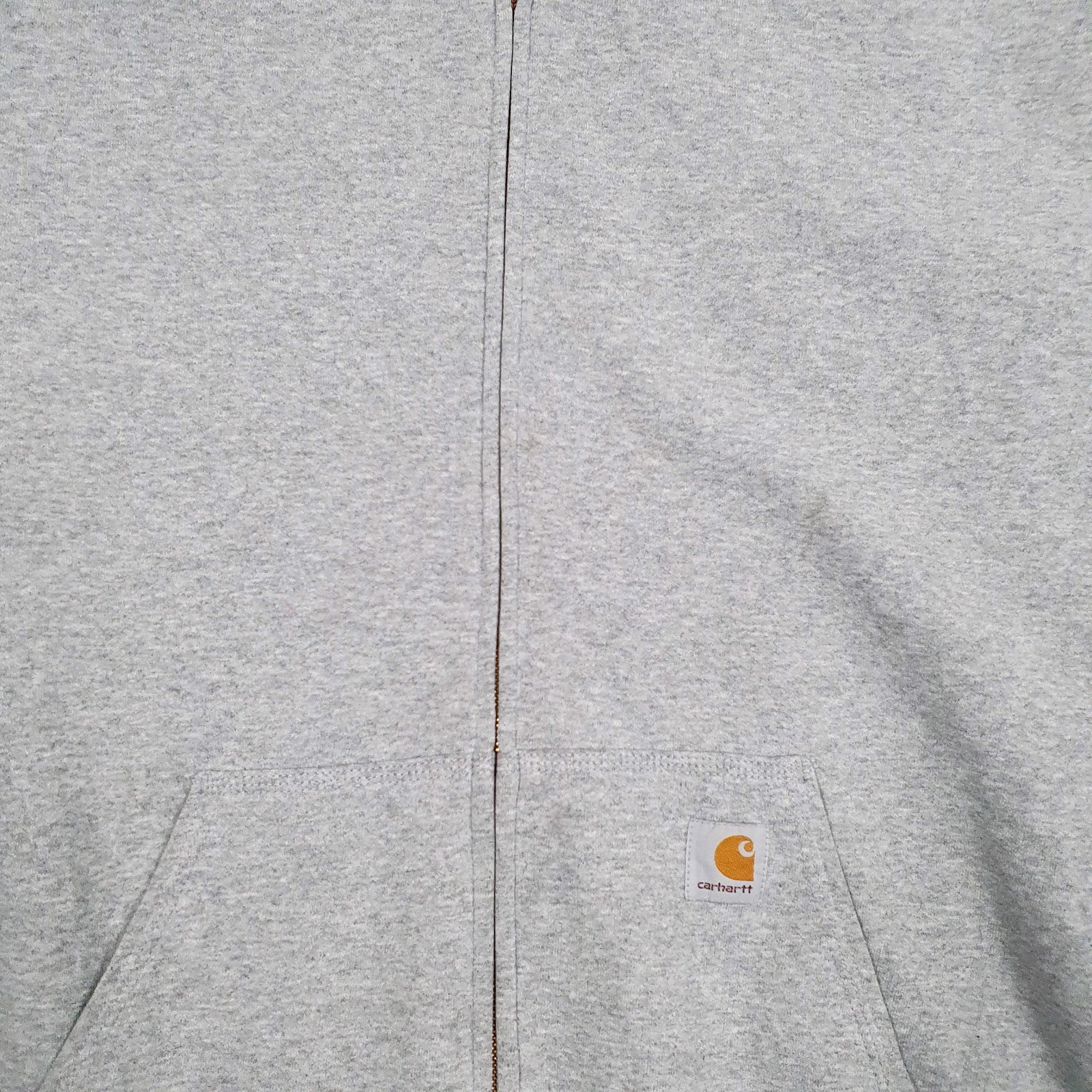 Mens Grey Carhartt  Full Zip Jumper