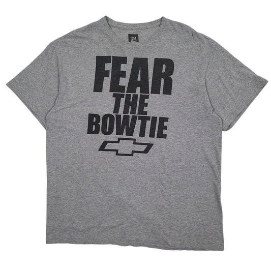 Mens Grey General Motors  Short Sleeve T Shirt