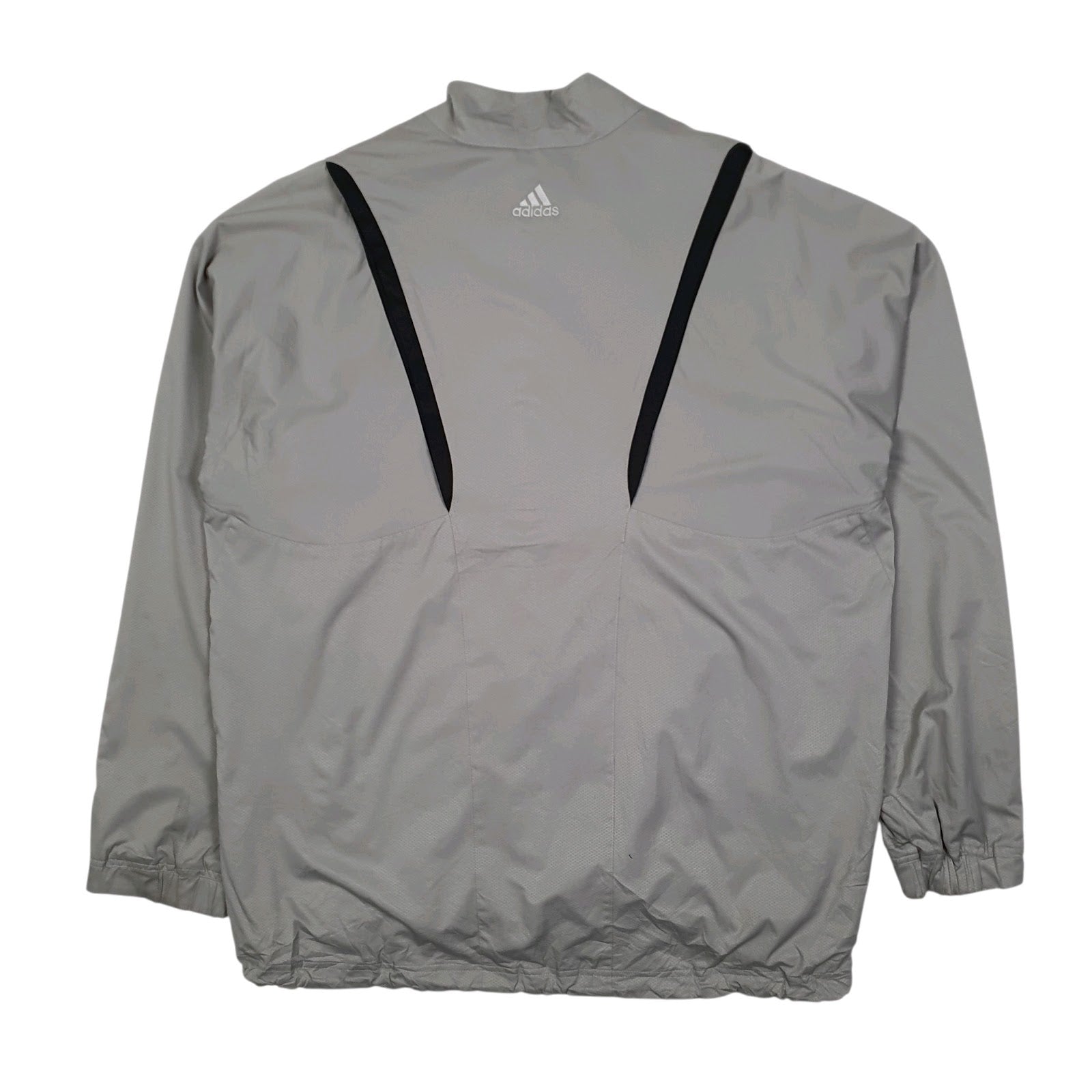 Mens Grey Adidas Climaproof Golf Hoodie Coat