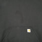 Mens Black Carhartt  Hoodie Jumper