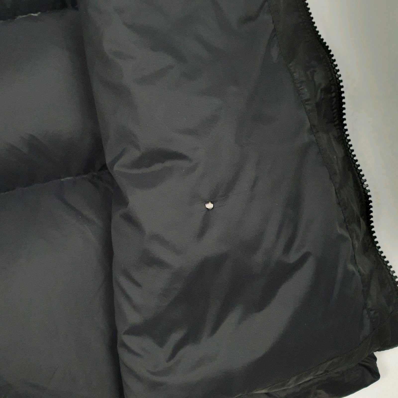 Mens Black The North Face Nuptse Gilet Vest Bodywarmer  Coat