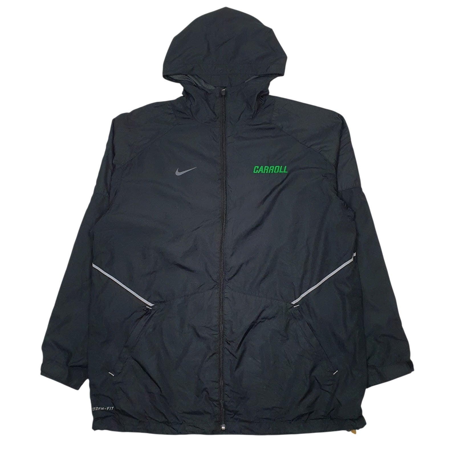 Mens Black Nike Storm-Fit  Coat