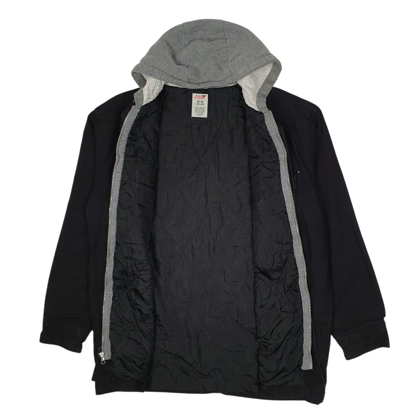 Mens Black Dickies Chore Hoodie  Coat