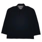 Mens Navy Van Laack Rugby Long Sleeve Polo Shirt