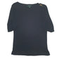 Womens Black Lauren Ralph Lauren Blouse Short Sleeve T Shirt