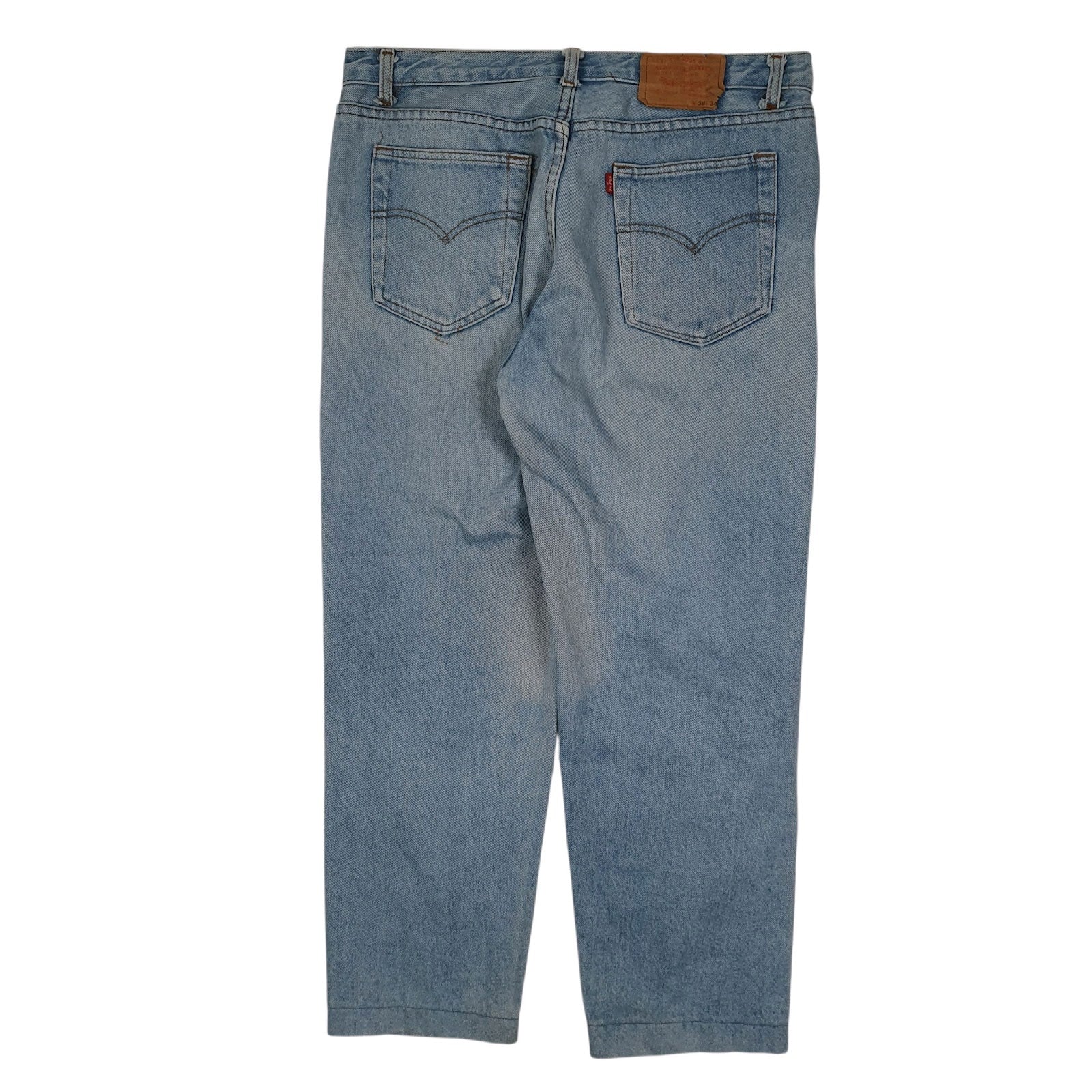 Mens Blue Levis Vintage 90s Cardigan Jeans