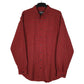 Mens Red Eddie Bauer Tall Long Sleeve Shirt