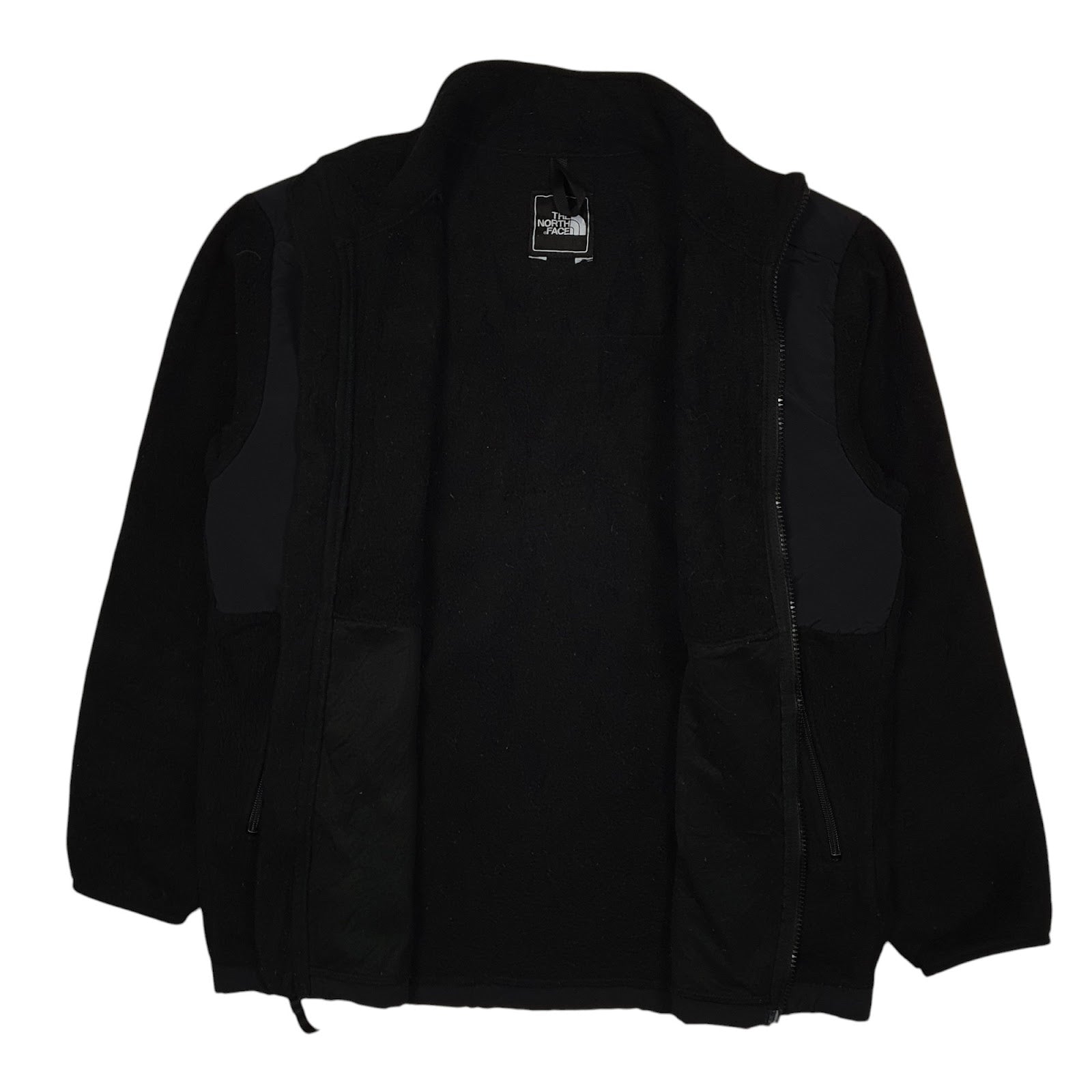 Mens Black The North Face Denali Full Zip Jumper