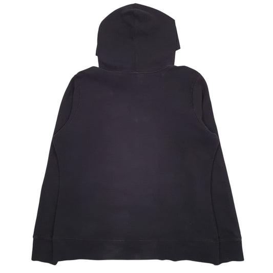 Womens Black The North Face Spellout Hoodie Jumper