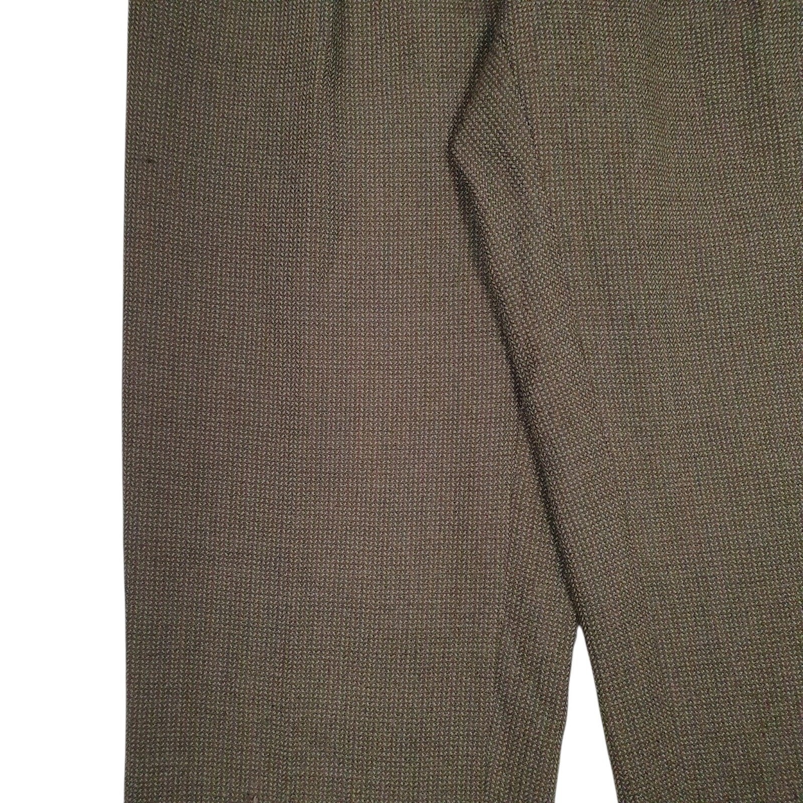 Mens Green Polo Ralph Lauren Pleated  Trousers