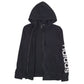 Mens Black Adidas  Full Zip Jumper