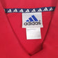 Mens Red Adidas Vintage 90s  Polo Shirt