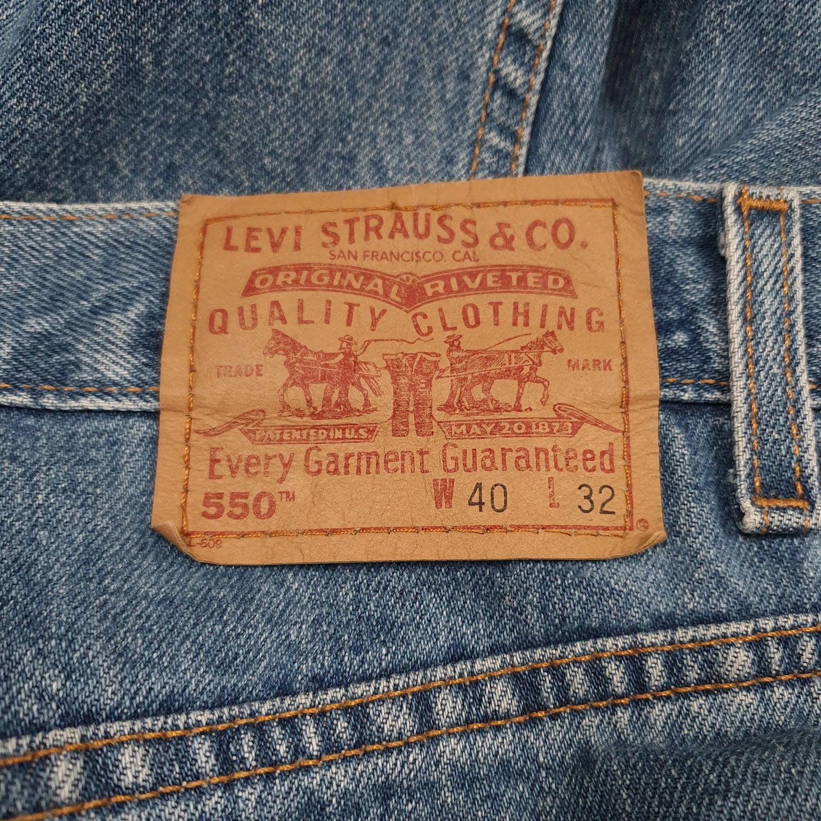 Mens Blue Levis Vintage 90s  Jeans